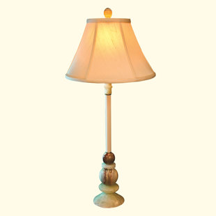 BELLO TREASURE Chartreuse Marble Table Lamp