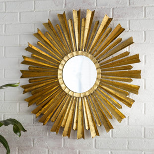 MERCER41 Wald Metal Flat Wall Mirror