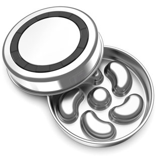 APPENIN WINTER PARK CORP Slow Feeder Dog Bowl, Double-Layer Food-Grade Stainless Steel, Heavy Duty With Non-Slip Rubber Base, 2Cups Capacity For Small And Medium Dogs To Slow Down Eating