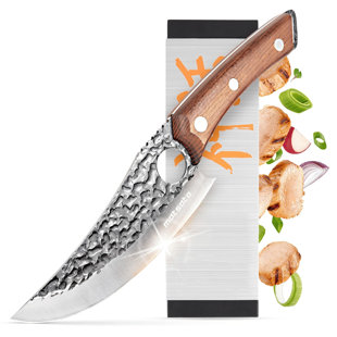 MODERN WALLS LLC Chef Knife - Perfect Kitchen Knife. Japanese Knife For Cooking, Chopping. Japanese Style Knife For Home, Camping, BBQ. For Balance & Control