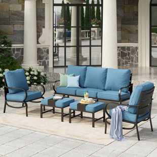 ALPHAMARTS Outdoor Patio Conversation Furniture Set