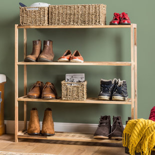 SYMPLE STUFF Macy 4 Tier Shoe Rack