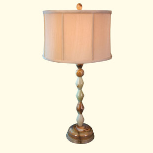 BELLO TREASURE Chartreuse Onyx Table Lamp