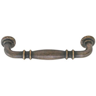 Emtek Tuscany Ribbed Cabinet Pull 3" Center-to-Center