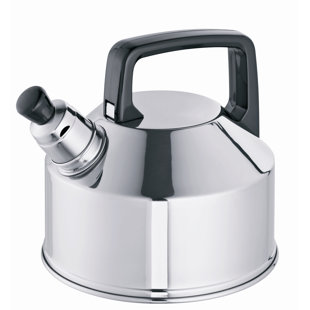 SCHULTE UFER 1.75L Stainless Steel Whistling Stove Top Kettle