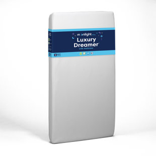 Luxury Dreamer 2-Stage Waterproof Standard Crib Mattress by Moonlight Slumber