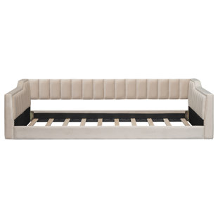 HOME SWEET DREAM JOY Upholstery Daybed and Side Storage Pocket