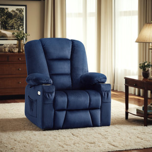 NEWACME LLC Power Reclining Lift Chair with Heat and Massage, Fabric