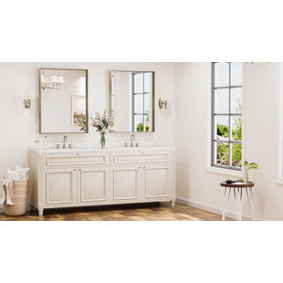 EBERN DESIGNS Stemn Bathroom Vanity Mirror Decorative Wall Mirror Accent Mirror