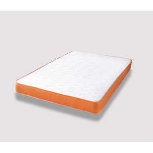 SYMPLE STUFF Bolduc Starlights Orange Memory Spring Open Coil Mattress