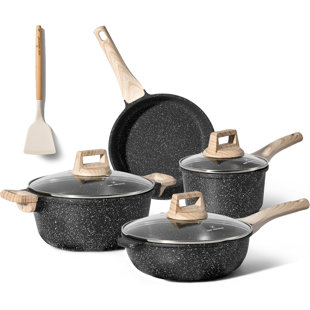 JUST PERFECTO 12 - Piece Aliminium Cookware Set