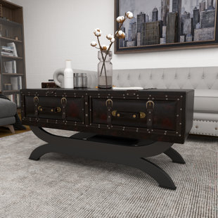 STEELSIDE™ Urbana Glass Top Coffee Table