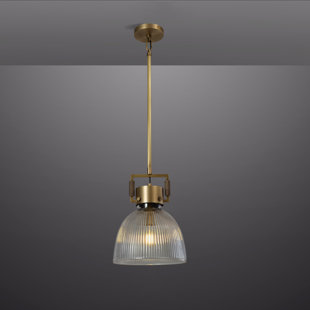 CHACIVAGARHSPACE CO., LTD 1 - Light Single Dome Kitchen / Island Pendant Light Hanging Lamp