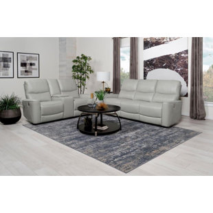 COASTER Greenfield 2-Piece Power Reclining Sofa Set Dove Grey