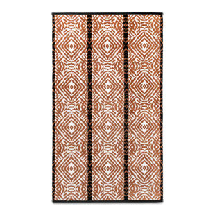 ROCHELLE PORTER DESIGN Rochelle Porter Tiger Tiger Towel Bath Towel Cocoa/Black