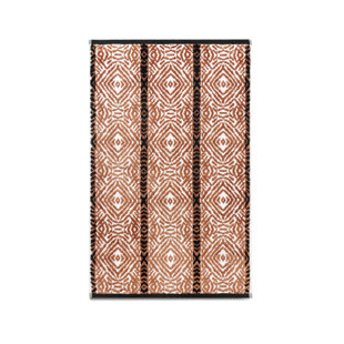 ROCHELLE PORTER DESIGN Rochelle Porter Tiger Tiger Towel Hand Towel Cocoa/Black