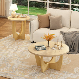 YORKHOMO 2 - Piece Living Room Table Set