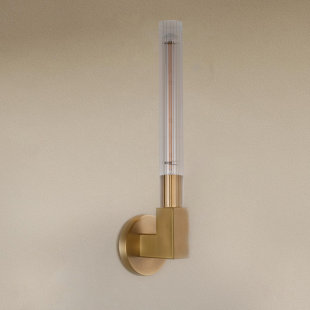 CHACIVAGARHSPACE CO., LTD 1-Light Dimmable Arm Wall Mounted Sconce (Bulb Included)