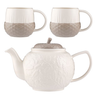 Price & Kensington Acorn 1100ml Teapot Set (Set of 3)