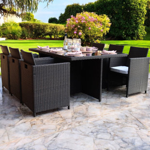 ROYALCRAFT Nevada 6 Seater Cube Set