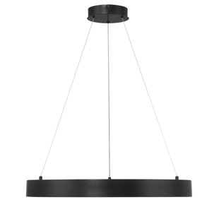 GEORGE KOVACS BY MINKA George Kovacs Conc 24In LED Pendant In Coal Finish