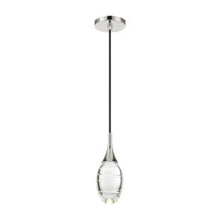 GEORGE KOVACS BY MINKA George Kovacs Hail LED Pendant In Polished Nickel Finish