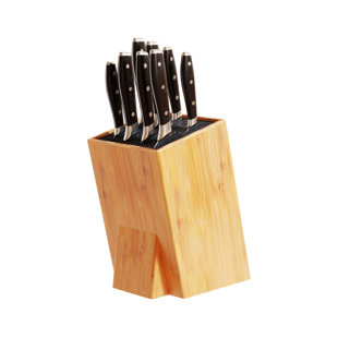 HUDSON & ASHTON LLC Bamboo Large Universal Knife Holder (Knife Not Included) - Brown