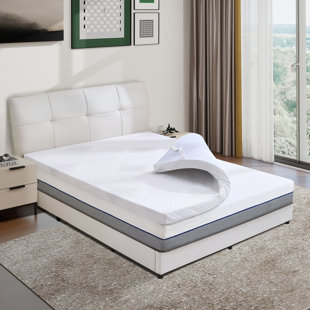 ALWYN HOME Nalesha 3 Inch Gel Memory Foam Mattress Topper