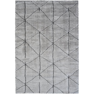 ABACASA Nube Rimini Gray, Mushroom, And Charcoal Recycled Polyester Area Rug