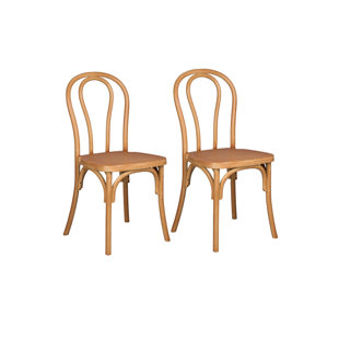 Bentwood Resin Standard Seat, 2 Chair Bundle By Chivari (Set of 2)