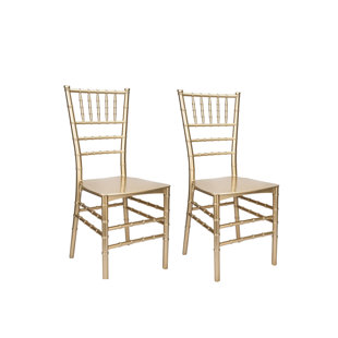 Resin Mono-Thin Chiavari Chair By Chivari, 2 Chair Bundle By Chivari (Set of 2)