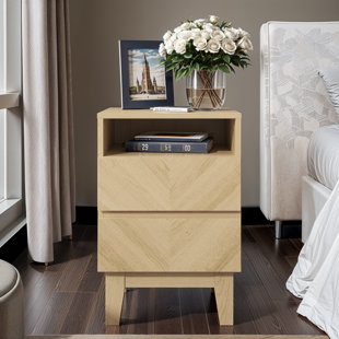 NATUR PUR Nachttisch Cartwright aus Holzwerkstoff