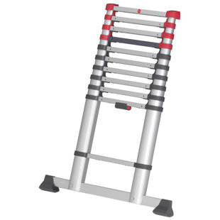 HAILO USA INC. FlexlLine 11 - Step Aluminum Lightweight Straight Ladder