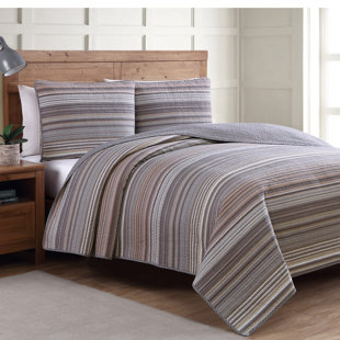 AMERICAN HOME FASHION Estate Taj Reversible Quilt Set