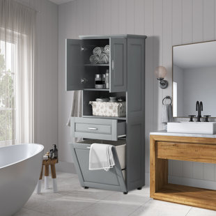 YORKHOMO Freestanding Bathroom Cabinet