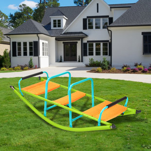 SUMIJ high quality kids seesaw plastic seat playground equipment cute baby plastic rocker