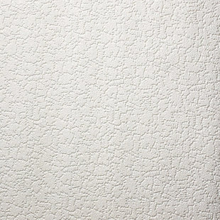 Superfresco Paintable Snow Textured White Durable Heavy Duty 10m x 52cm Matte Wallpaper Roll