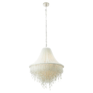 METROPOLITAN BY MINKA Metropolitan Crystal Reign - 7 Light Pendant With Glass Beads