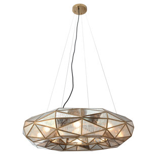 METROPOLITAN BY MINKA Metropolitan Geo-Gem - 8 Light Chandelier