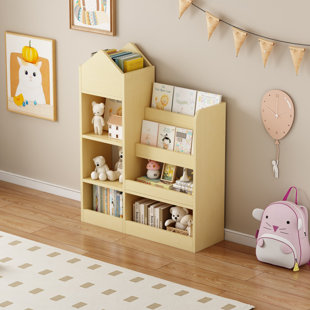 ISABELLE & MAX™ Wooden Toy Storage Organizer Cabinet Kids Bookshelf