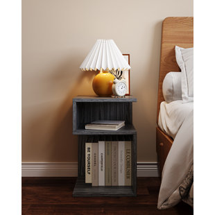 BLACKTAG CORP. Scottie Modern 2-Tier Compact Bookshelf With Open Cube Design