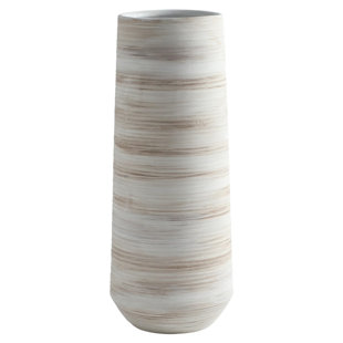 IWA CONCEPT White Vase 13 Inch Tall, Large Floor Vase For Wedding And Housewarming