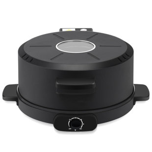 ALL AMERICAN FURNITURE & MATTRESS, INC Arabic Bread Maker Machine, Upgrade 2 In 1 Electric Pizza Or Pita Making Oven For Home, 1800W With 110V US Plug And Temperature Adjust