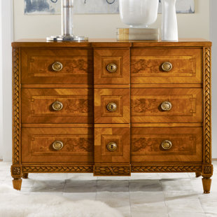 MODERN HISTORY HOME Continental 3 Drawers Standard Dresser