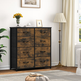 BOROUGH WHARF Ameela 86cm W 8 - Drawer Chest of Drawers