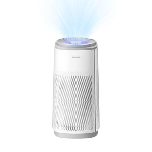 CUCKOO ELECTRONICS CUCKOO 5-Stage Filtration H13 True HEPA Air Purifier with UV-C Light for Large-Sized (2,256 sq. ft.) Rooms, Activated Carbon Filters, 99.97% Filtration, Auto+ Mode (White) CAC-K1910FW