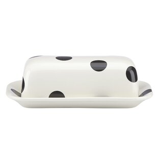 Kate Spade New York Deco Dot Butter Dish