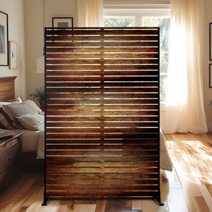 SU ZHOU QI ZHI YUN XIAN DAI WU LIU KE JI YOU XIAN GONG SI Metal Privacy Screen Freestanding Outdoor Privacy Screen for Patio Balcony