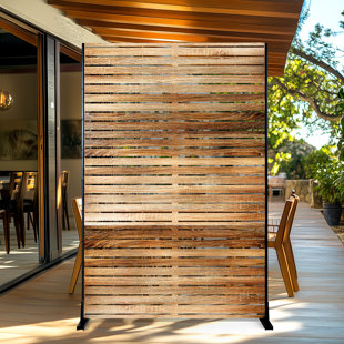 SU ZHOU QI ZHI YUN XIAN DAI WU LIU KE JI YOU XIAN GONG SI Metal Privacy Screen Freestanding Outdoor Privacy Screen for Patio Balcony