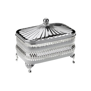 CORBELL SILVER COMPANY Queen Anne Butter Dish